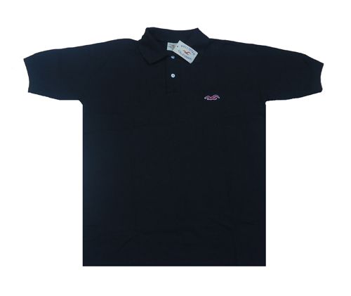 Camisa Polo Hollister Preta